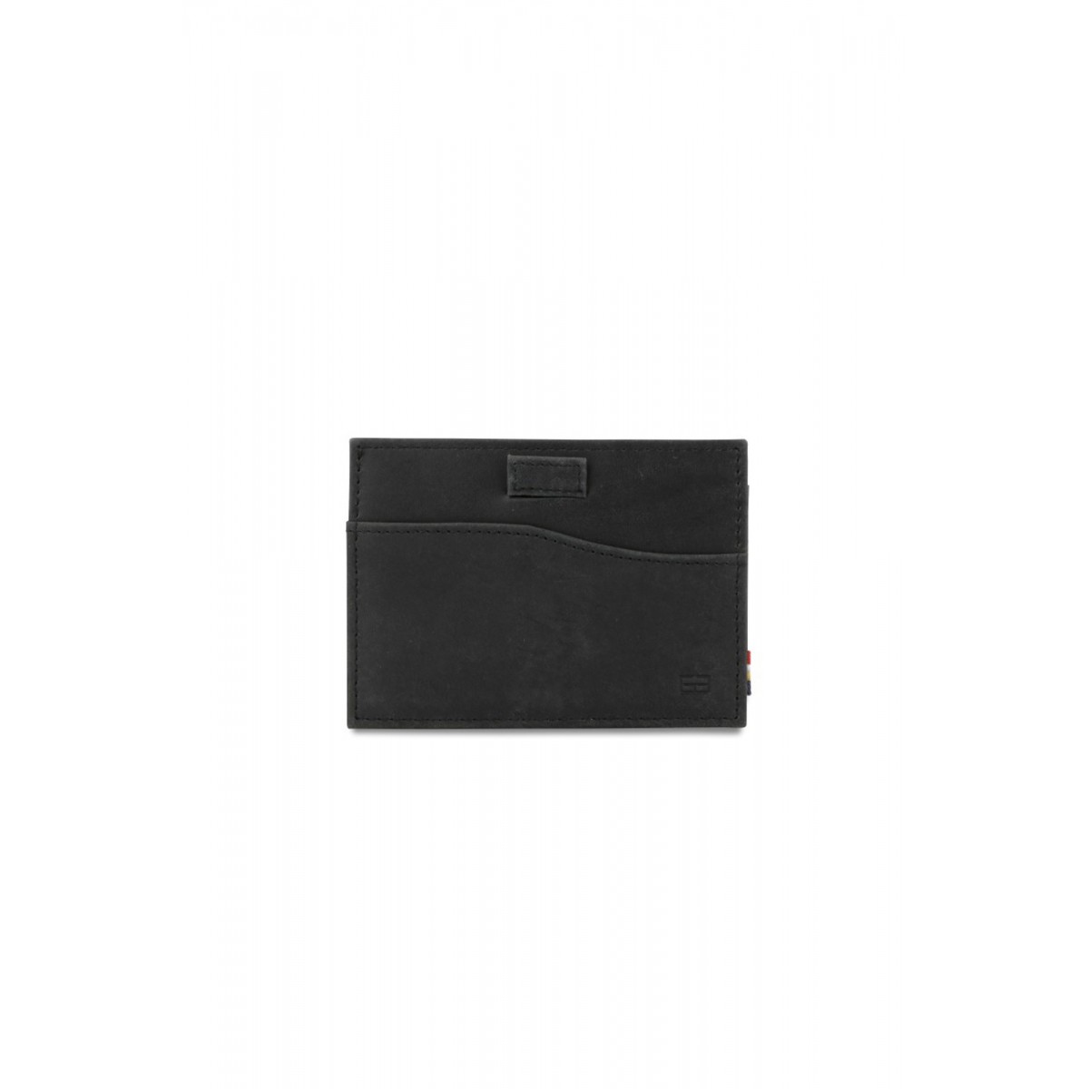 Garzini Leggera Card Holder with ID Window - Brushed - Μαύρο (Brushed Black)