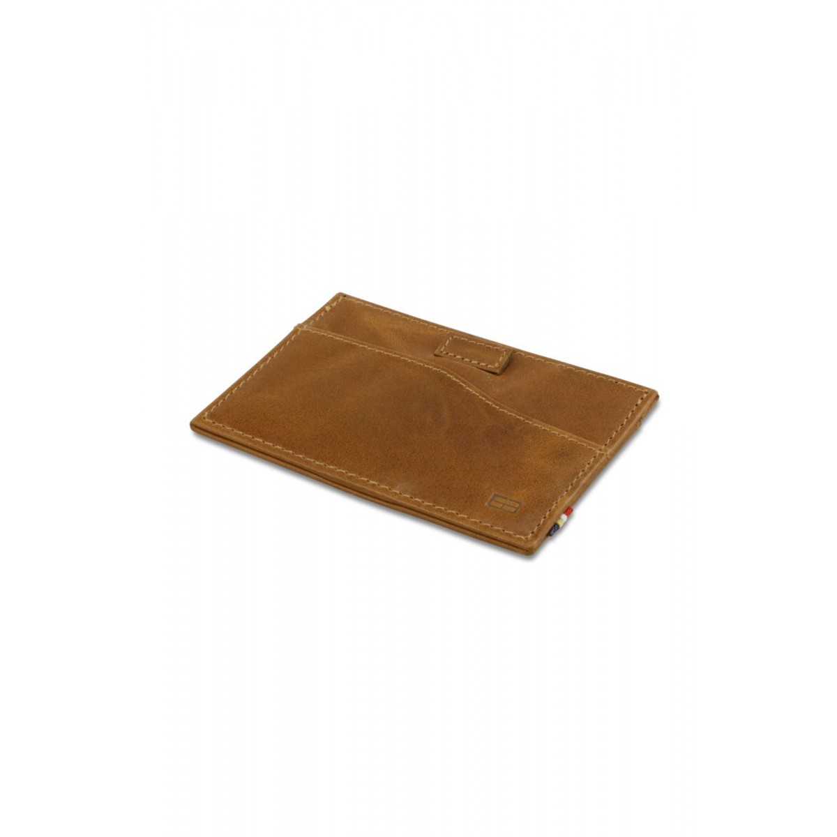 Garzini Leggera Card Holder with ID Window - Brushed - Καφέ Κονιάκ (Brushed Cognac)