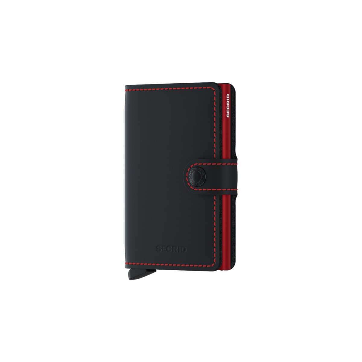 Secrid Wallet - Miniwallet - Matte - Black/Red