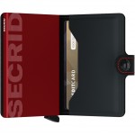 Secrid Wallet - Miniwallet - Matte - Black/Red