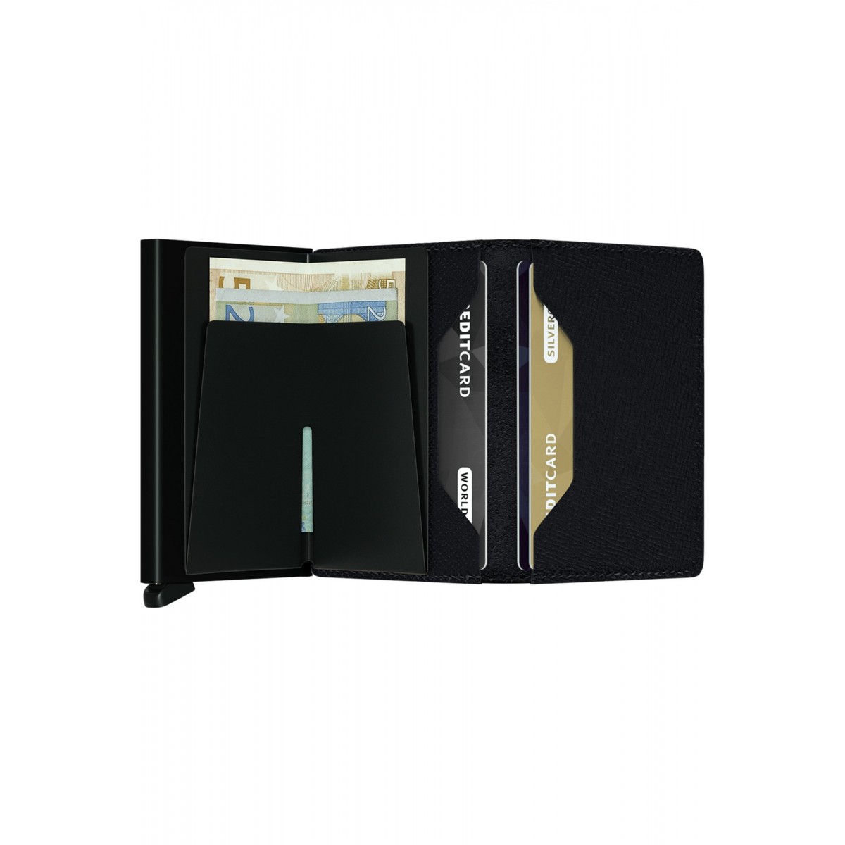 Secrid Wallet - Slimwallet - Crisple - Black