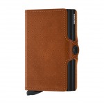 Secrid Wallet - Twinwallet - Perforated - Cognac