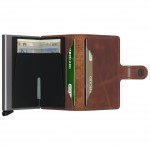 Secrid Miniwallet - Vintage - Brown