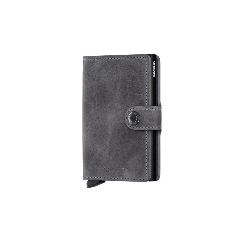 Secrid Miniwallet - Vintage - Grey-Black