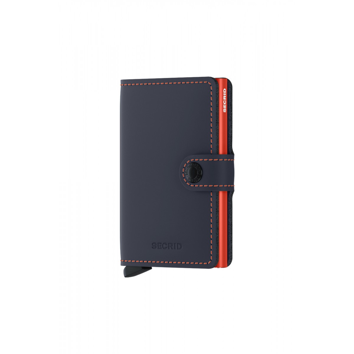 Secrid Miniwallet - Matte - Night Blue-Orange