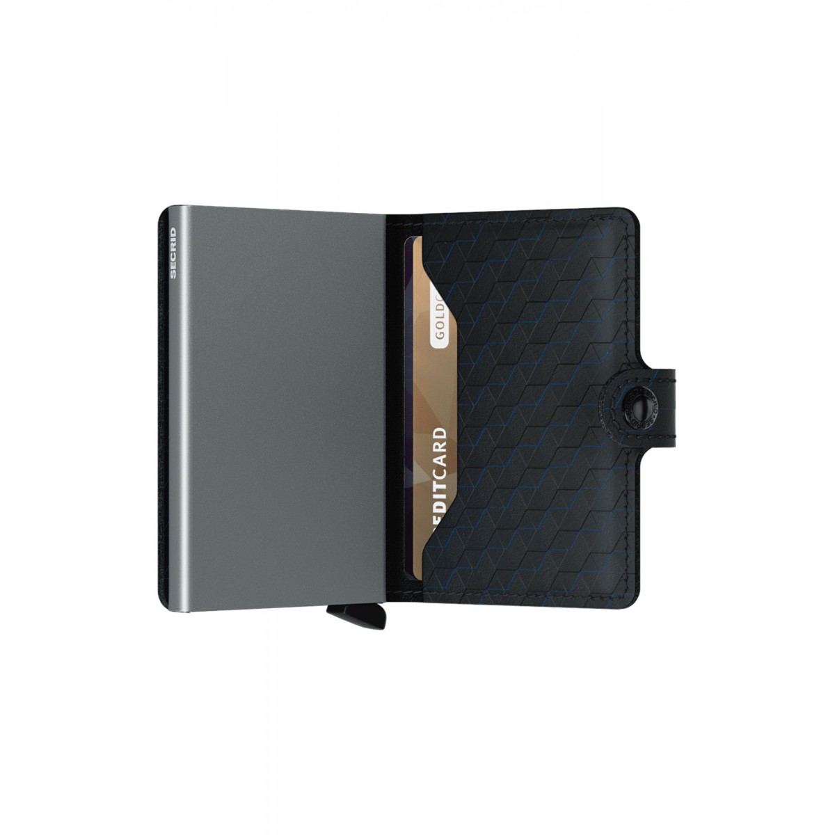 Secrid Miniwallet - Optical - Black-Titanium