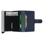 Secrid Miniwallet - Veggetable Tanned - Navy Silver