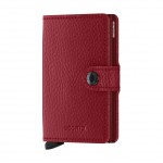 Secrid Miniwallet - Veggetable Tanned - Rosso Bordeaux