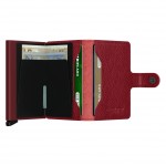 Secrid Miniwallet - Veggetable Tanned - Rosso Bordeaux