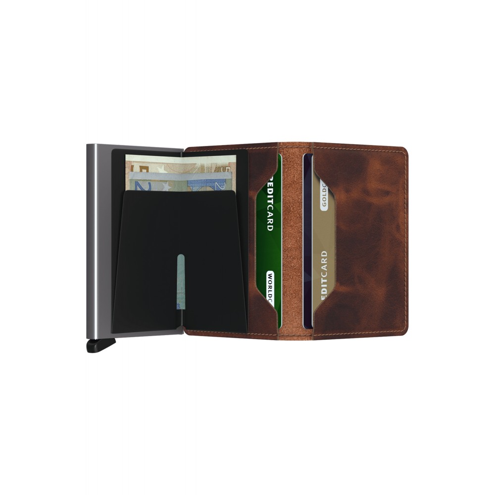 Secrid Slimwallet - Vintage - Brown