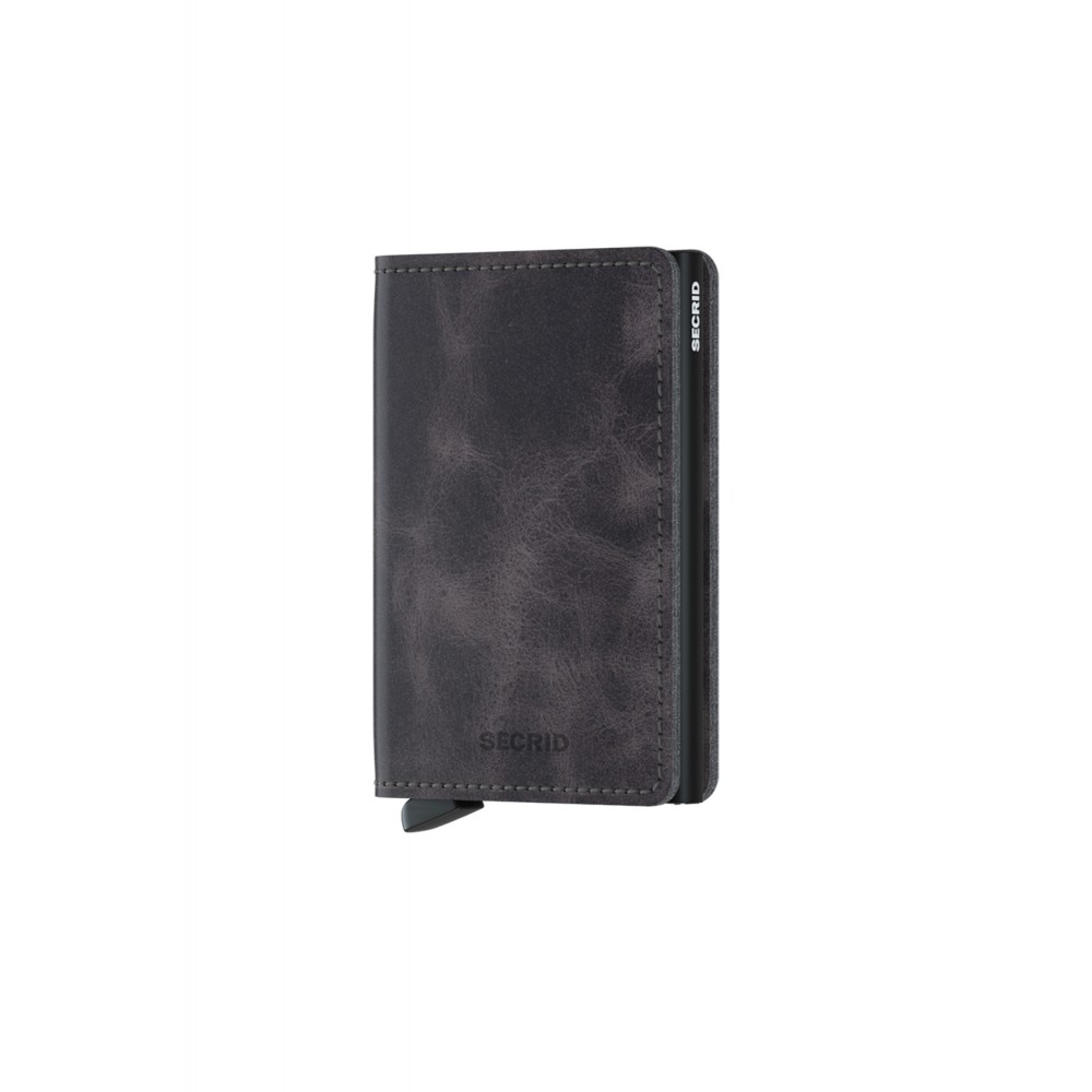 Secrid Slimwallet - Vintage - Grey-Black