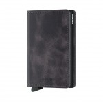 Secrid Slimwallet - Vintage - Grey-Black