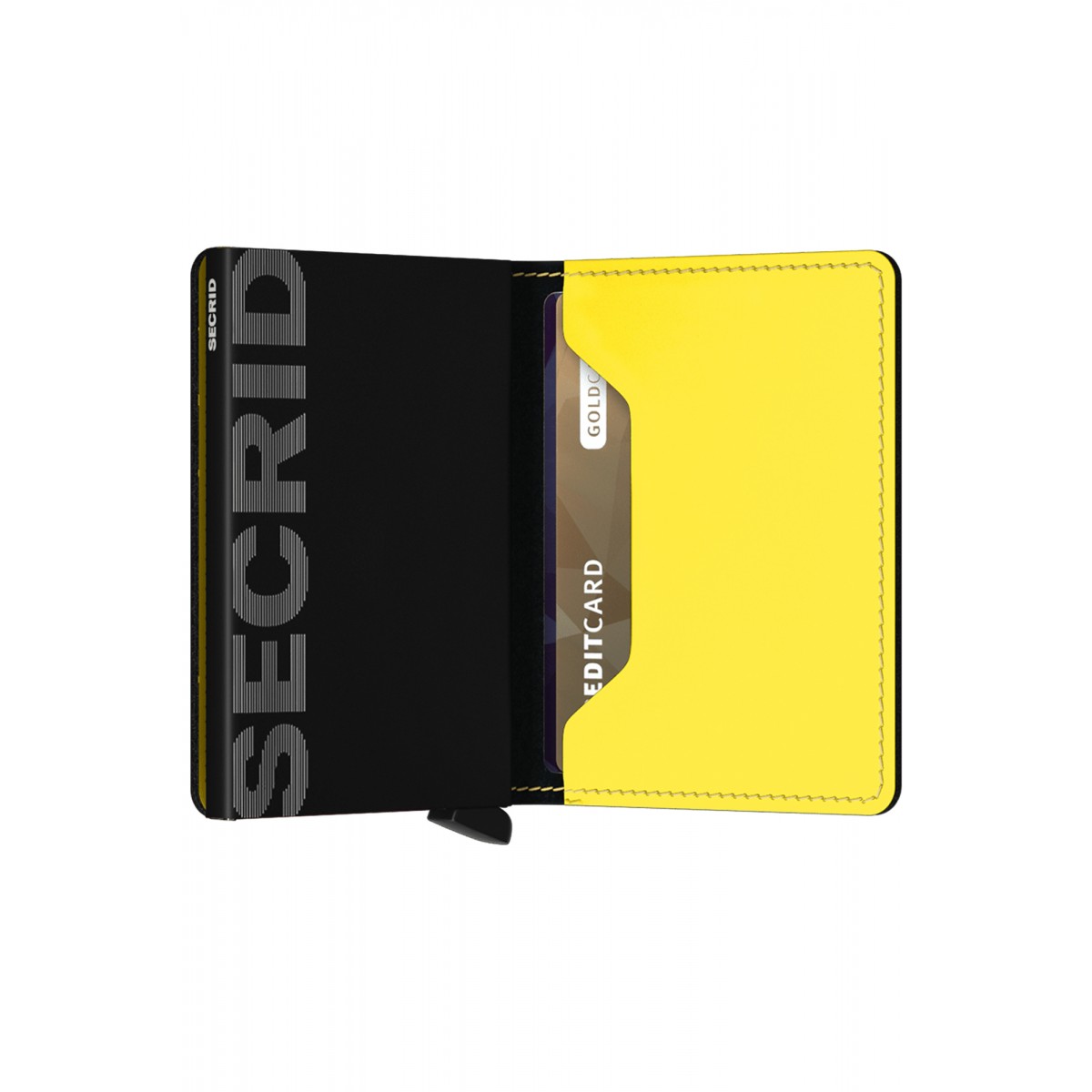 Secrid Slimwallet - Matte - Black-Yellow