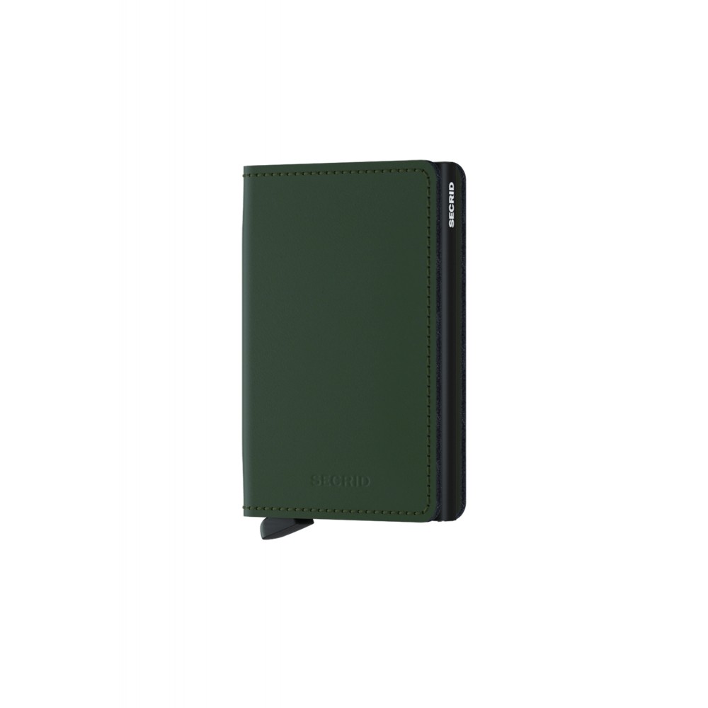 Secrid Slimwallet - Matte - Green-Black