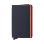 Secrid Slimwallet - Matte - Night Blue-Orange