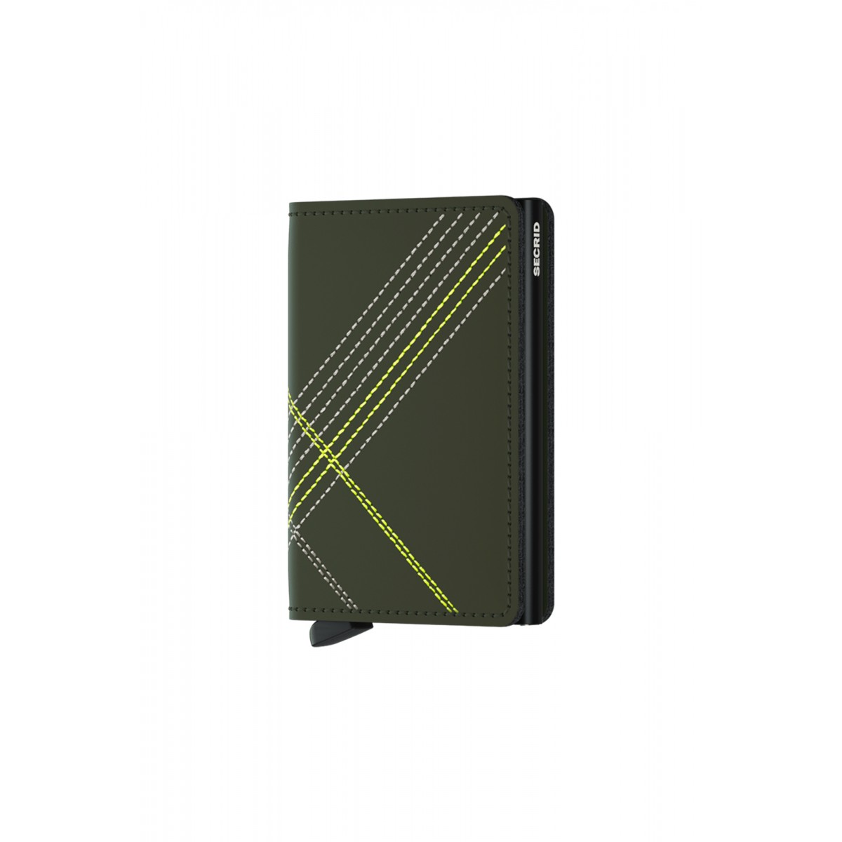 Secrid Slimwallet - Stitch - Linea Lime