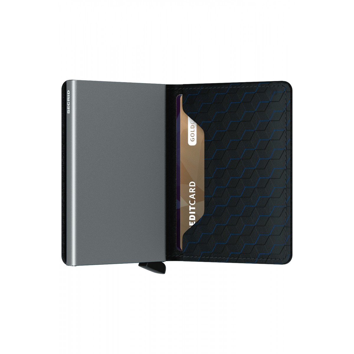 Secrid Slimwallet - Optical - Black Titanium