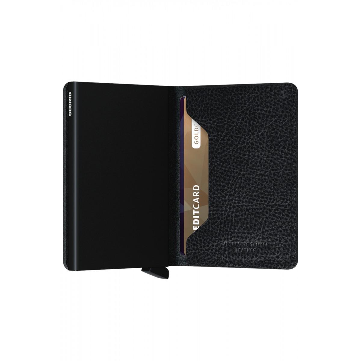 Secrid Slimwallet - Veg Tanned - Black