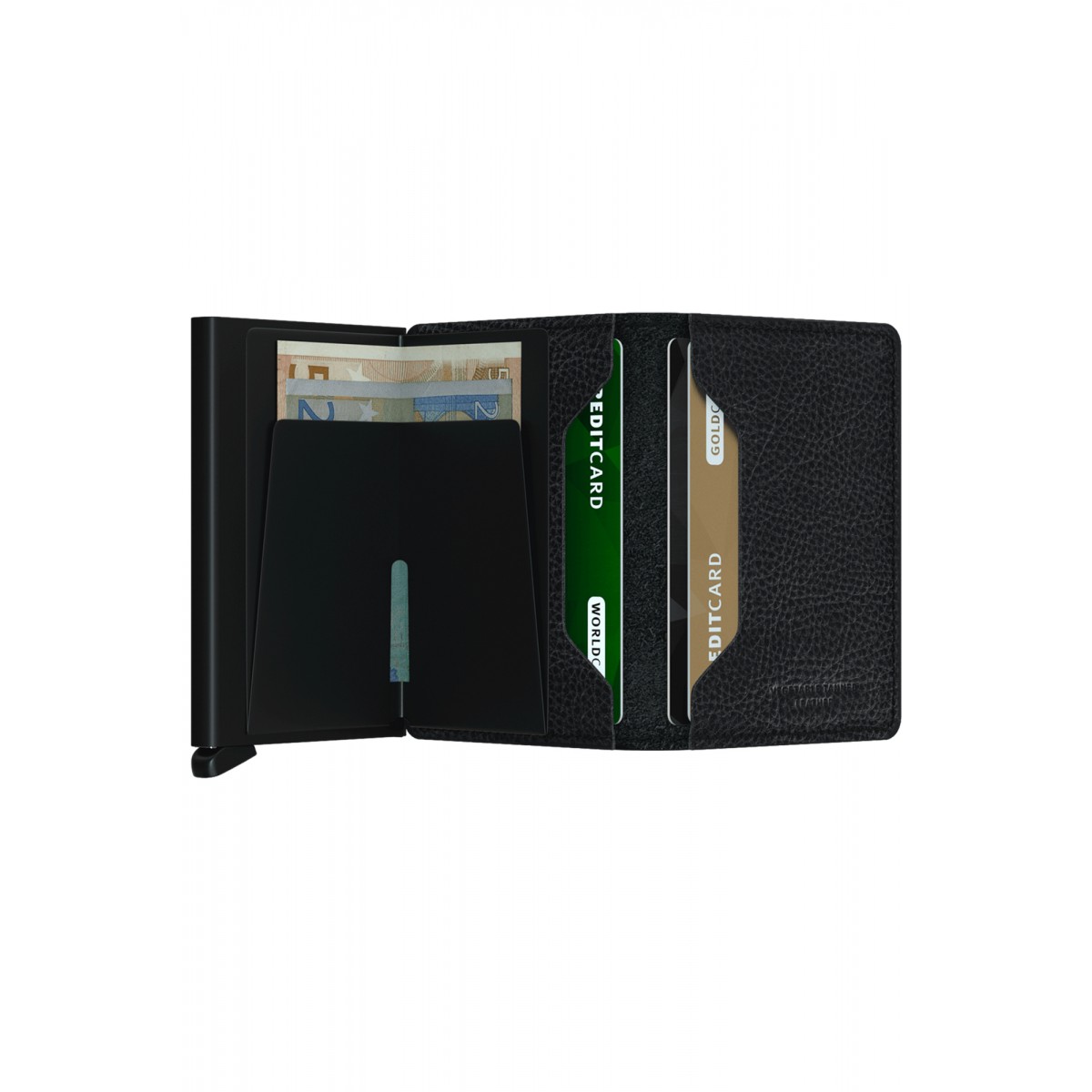 Secrid Slimwallet - Veg Tanned - Black