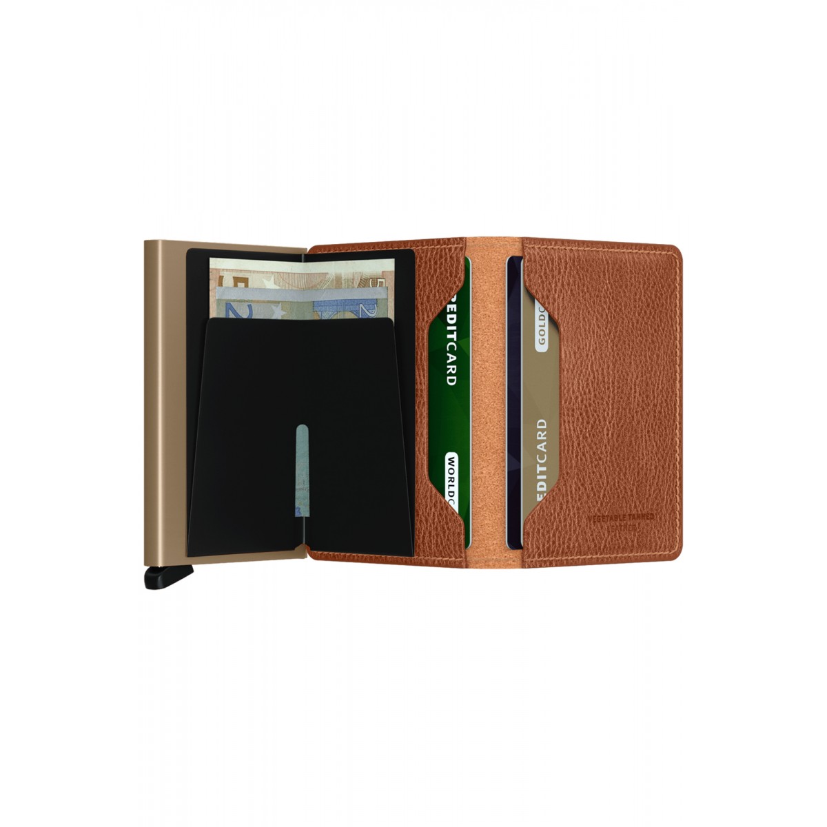 Secrid Slimwallet - Veg Tanned - Caramelo Sand