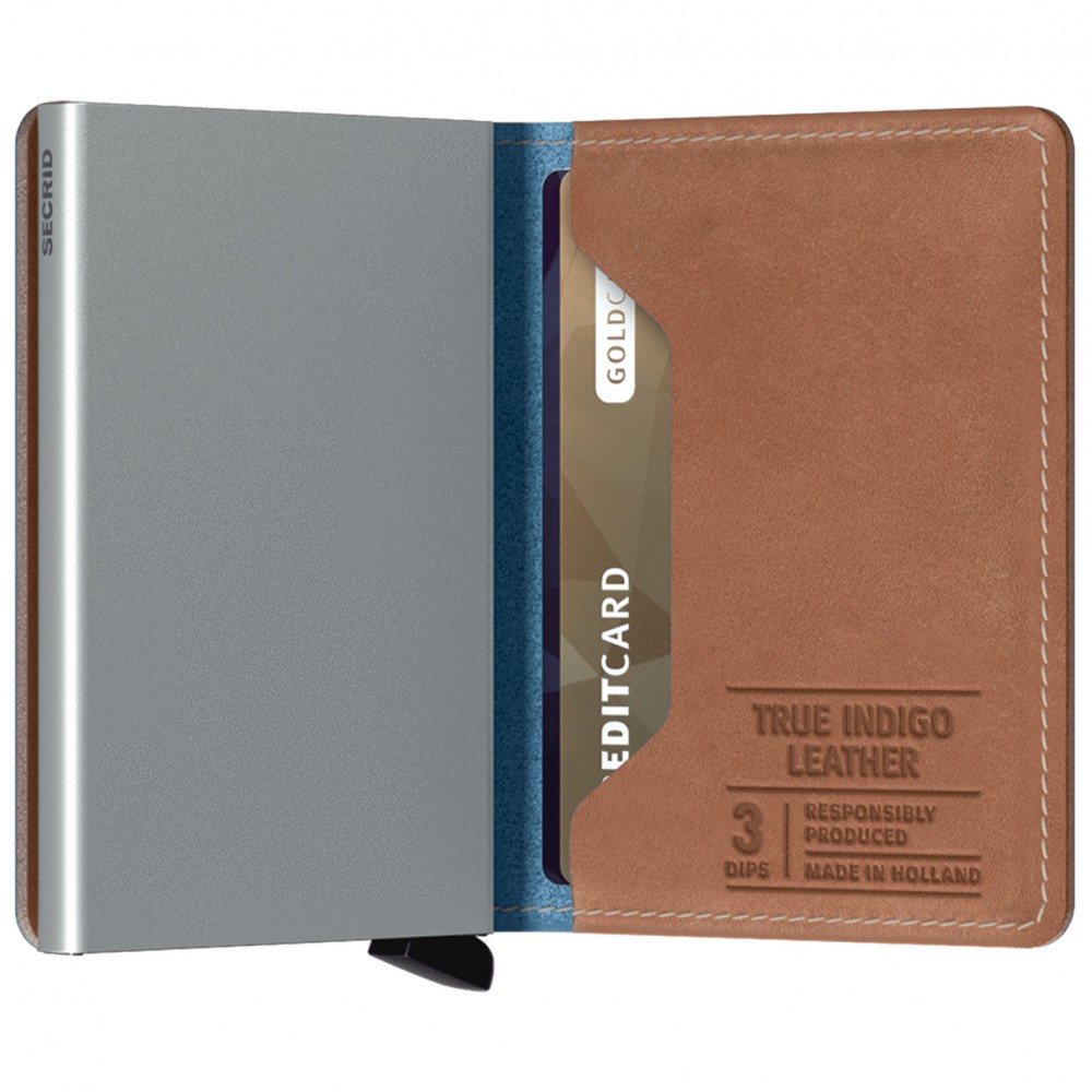 Secrid Slimwallet - Indigo - Sand