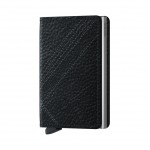 Secrid Slimwallet - Stitch Vegan - Linea Black