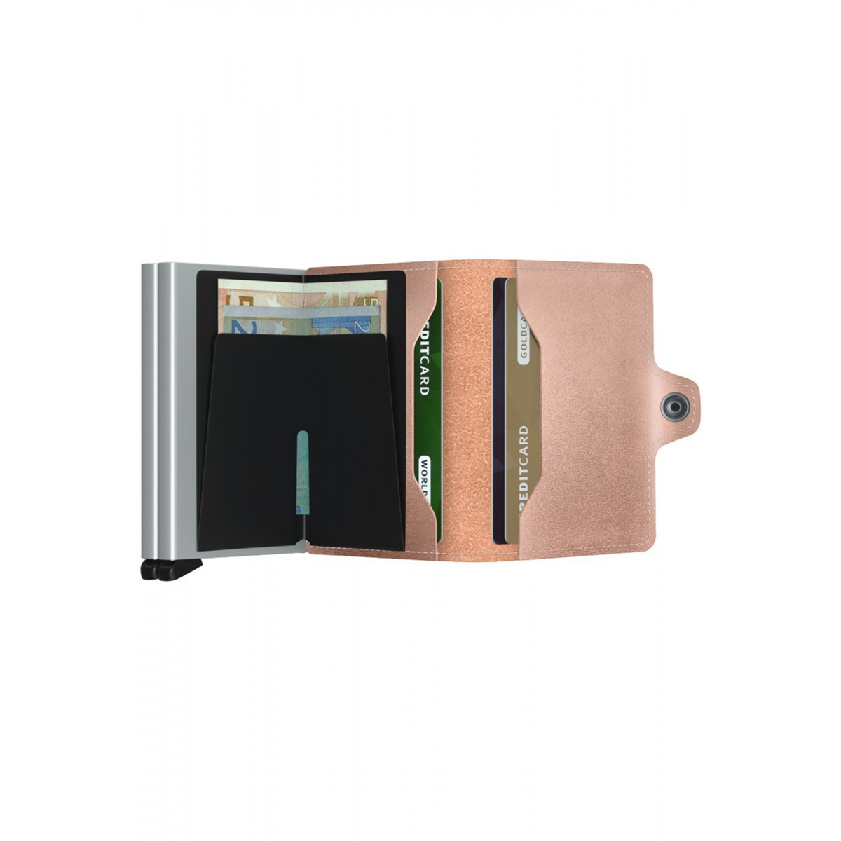 Secrid Twinwallet - Metallic - Rose