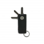 Garzini Lusso Key Holder - Vintage - Carbon Black