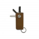 Garzini Lusso Key Holder - Vintage - Camel Brown