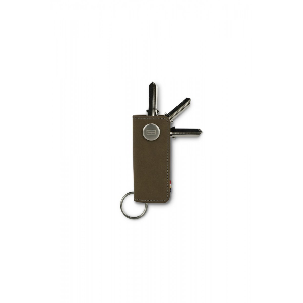 Garzini Lusso Key Holder - Vintage - Metal Grey