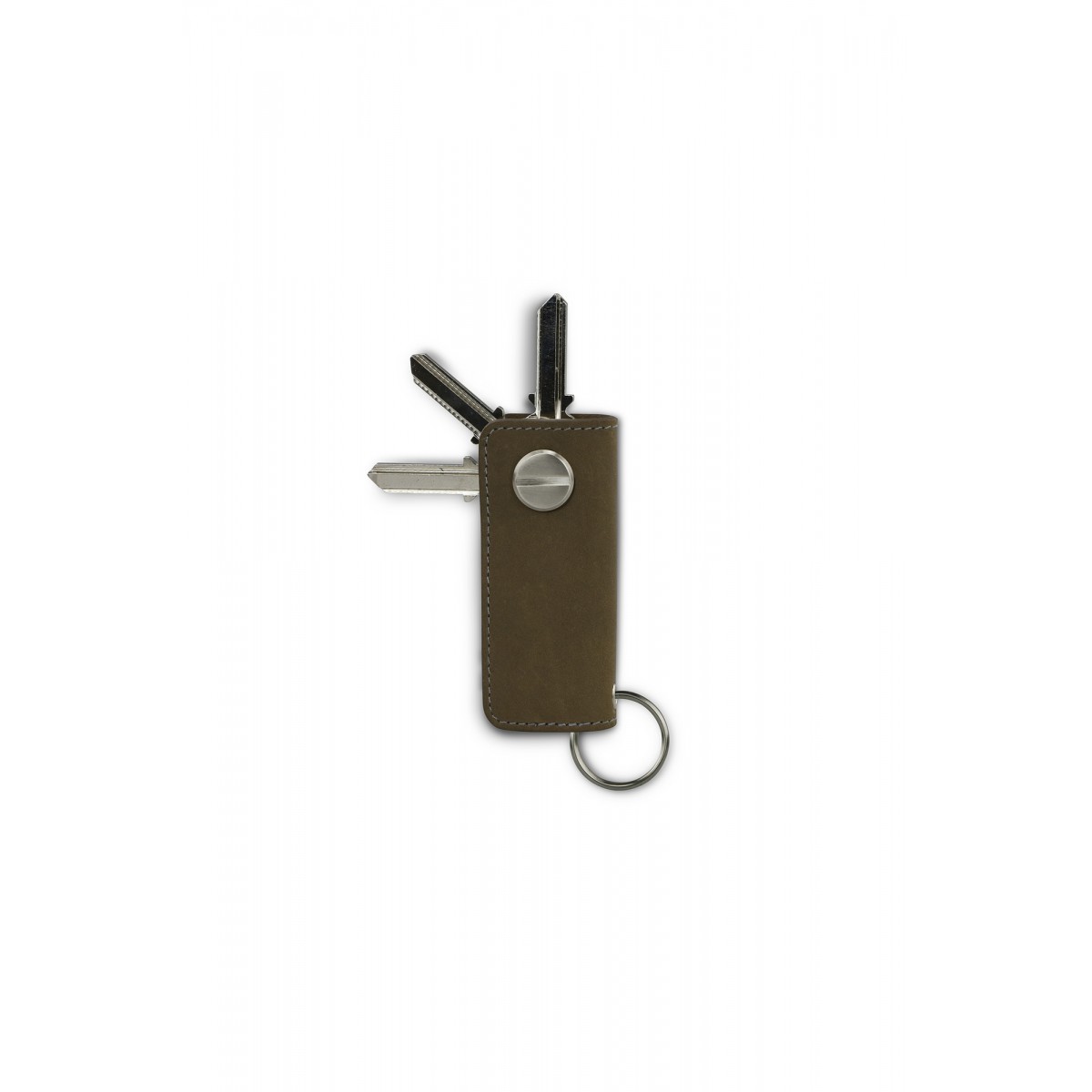 Garzini Lusso Key Holder - Vintage - Metal Grey