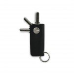 Garzini Lusso Key Holder - Brushed - Black