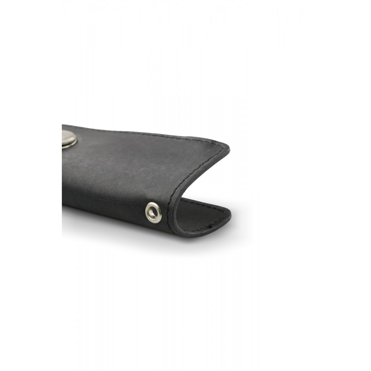 Garzini Lusso Key Holder - Brushed - Black