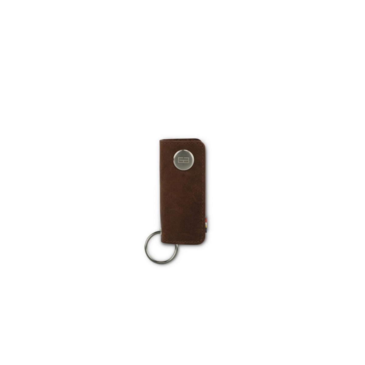 Garzini Lusso Key Holder - Brushed - Brown