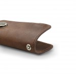 Garzini Lusso Key Holder - Brushed - Brown