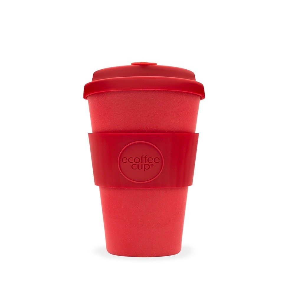 Ecoffee Eco Cup With Lid - Red Dawn - 350ml