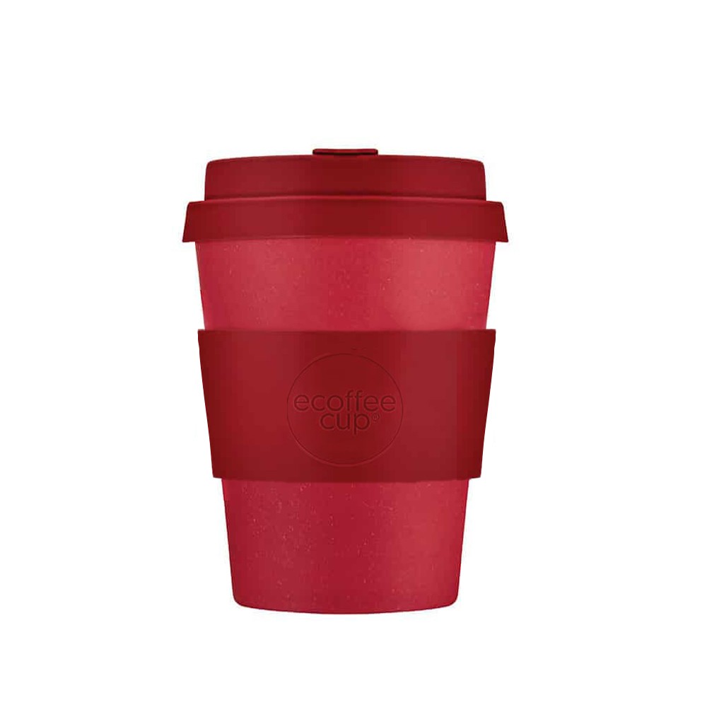 Ecoffee Eco Cup With Lid - Red Dawn - 350ml