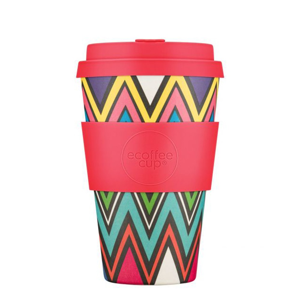 Ecoffee Eco Cup With Lid - Zag In Memorium - 400ml