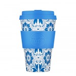 Ecoffee Eco Cup With Lid - Delft Touch - 400ml