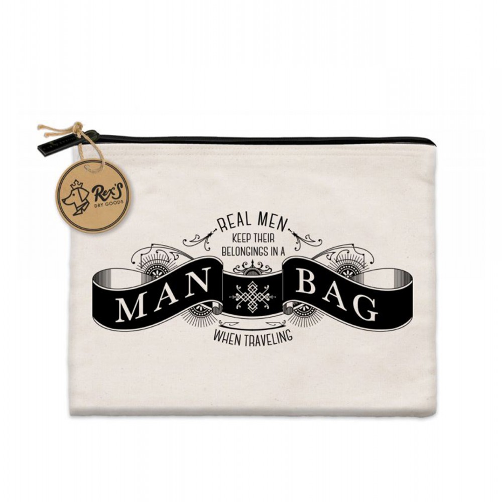 Molly & Rex Ανδρικό Υφασμάτινο Νεσεσέρ - Man Bag