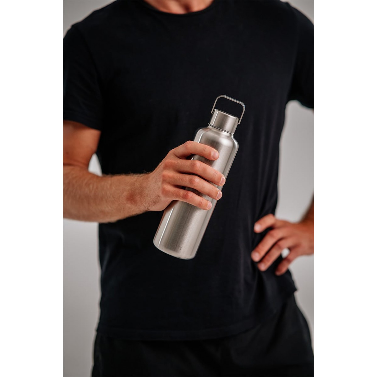 Equa - Timeless Steel Water Bottle - 1000ml