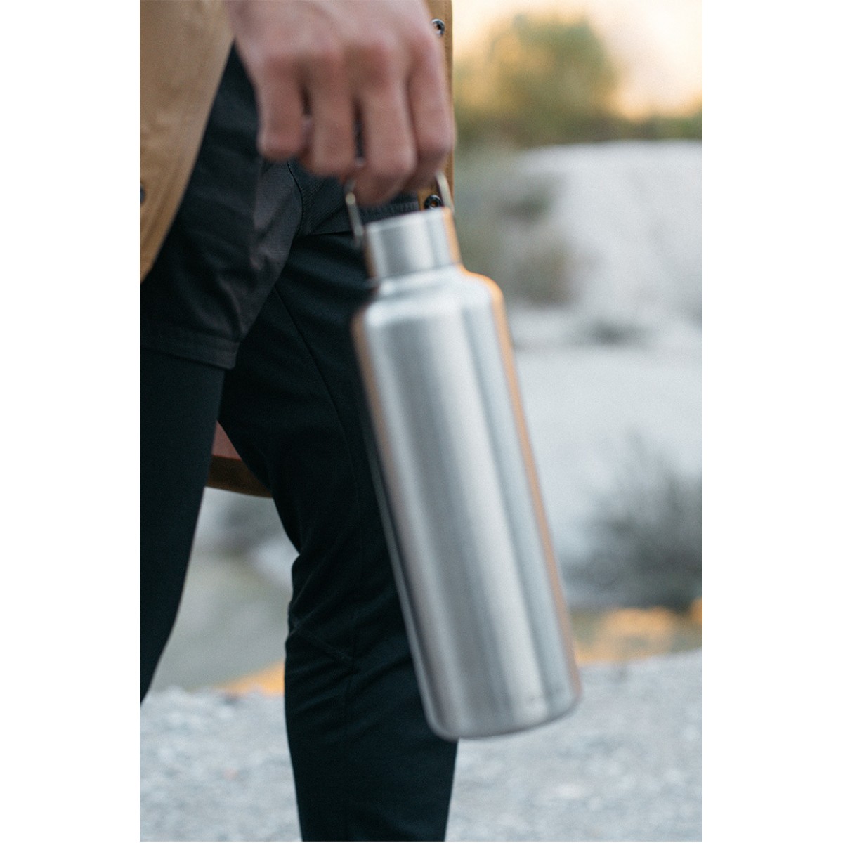 Equa - Timeless Steel Water Bottle - 1000ml