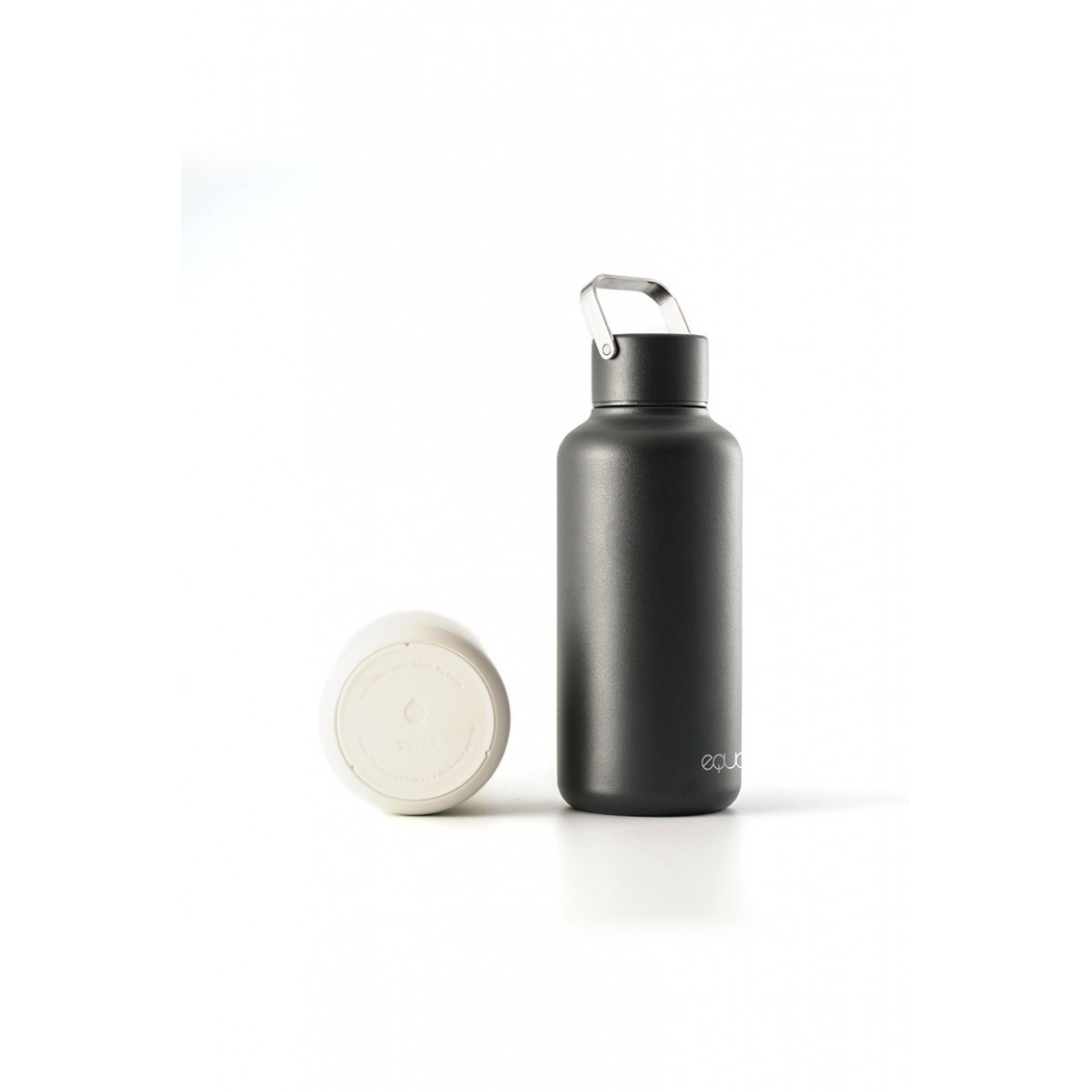 Equa - Timeless Dark Stainless Steel Bottle - 600ml