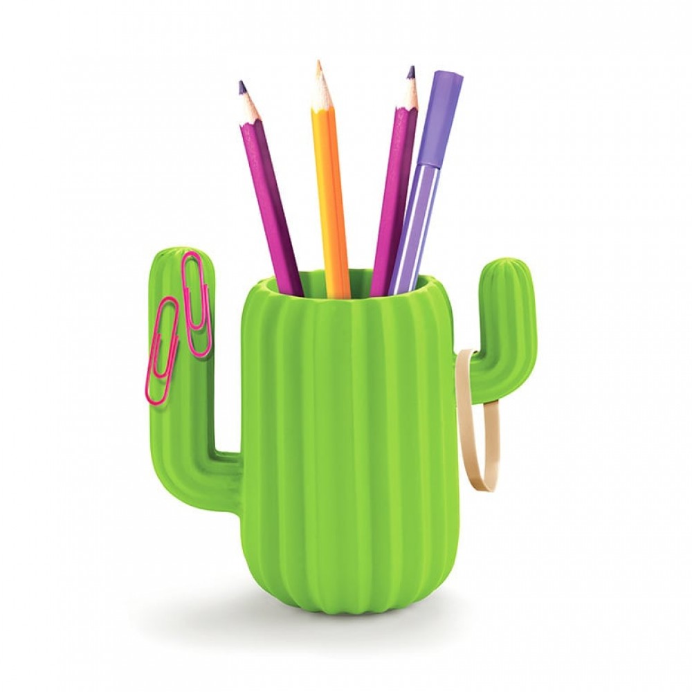 Mustard - Cactus Desktop Organiser - Πράσινο
