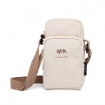 Lefrik - Shoulder Bag Amsterdam Ecru - 10 x 18 x 5 cm / 1L