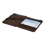 Hunterson Magic Wallet - Δερμάτινο Πορτοφόλι με RFID - Καφέ