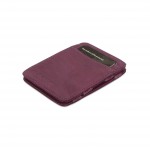 Hunterson Magic Wallet - Δερμάτινο Πορτοφόλι με RFID - Μωβ