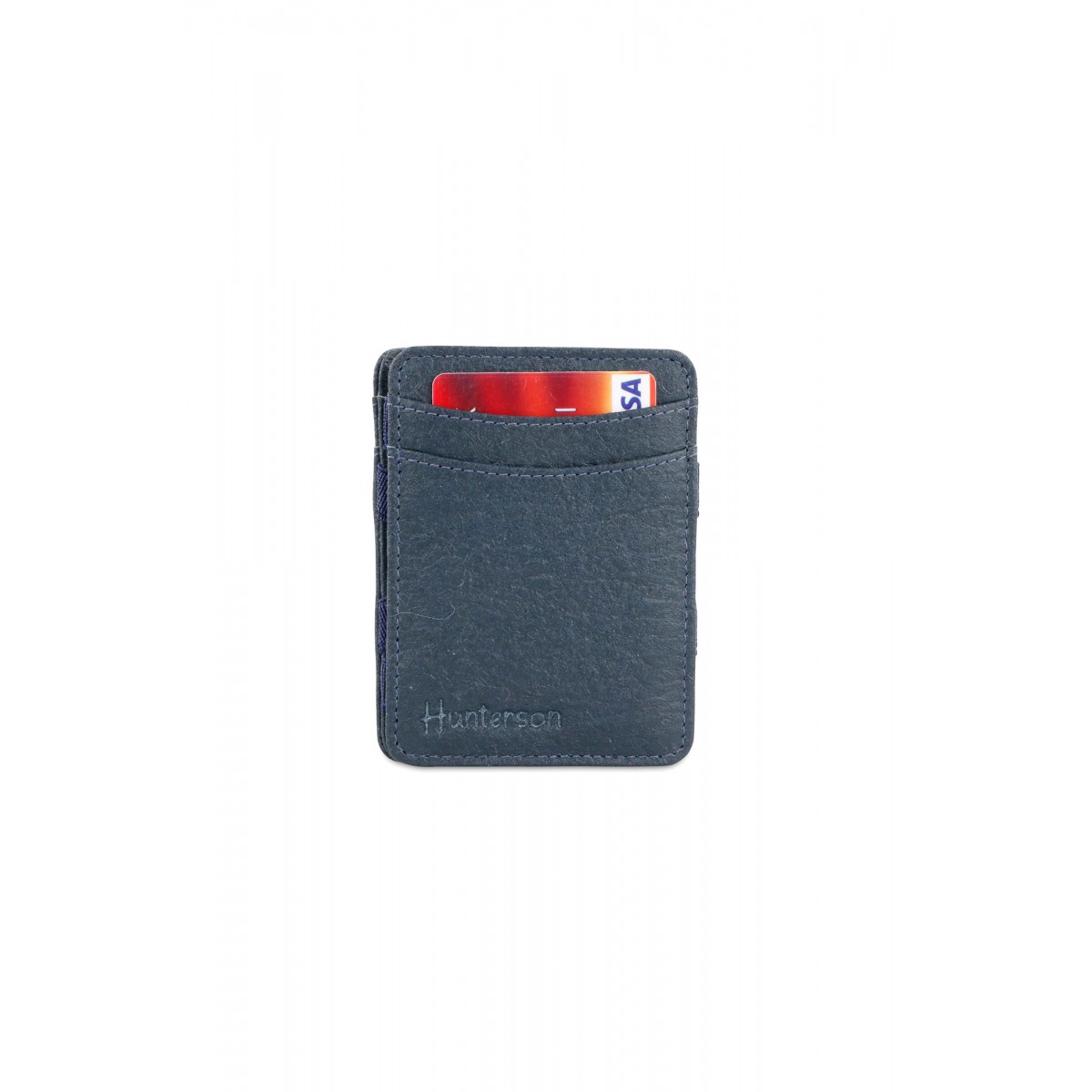 Hunterson Magic Wallet - Vegan Πορτοφόλι με RFID - Navy Μπλε (Marine)