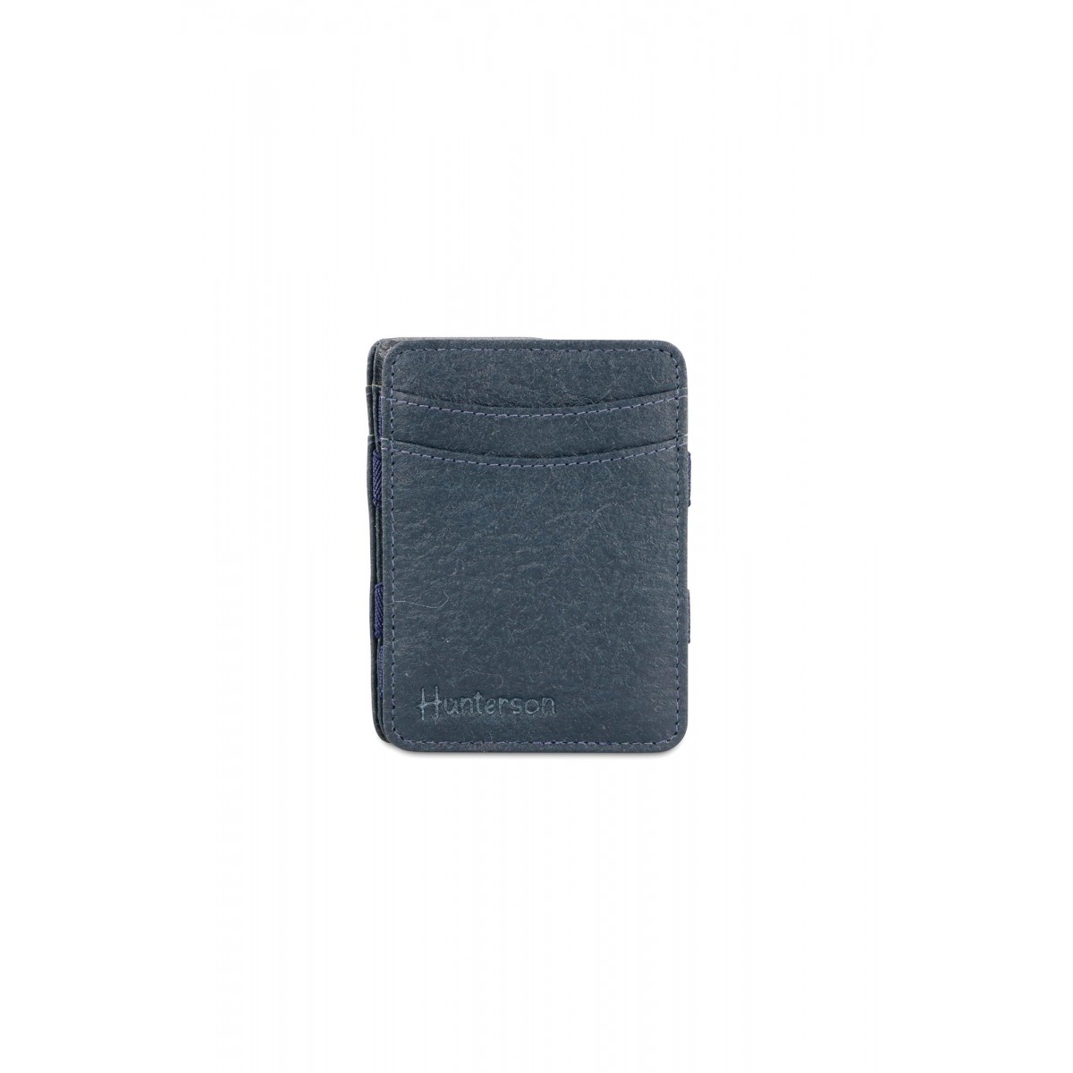 Hunterson Magic Wallet - Vegan Πορτοφόλι με RFID - Navy Μπλε (Marine)