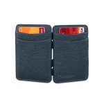 Hunterson Magic Wallet - Vegan Πορτοφόλι με RFID - Navy Μπλε (Marine)